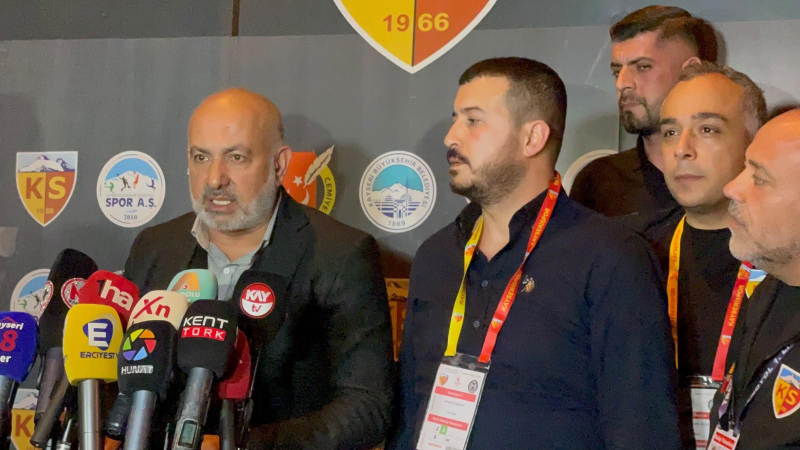 Başkan Ali Çamlı: Kayserispor bir engeli daha aşmıştır