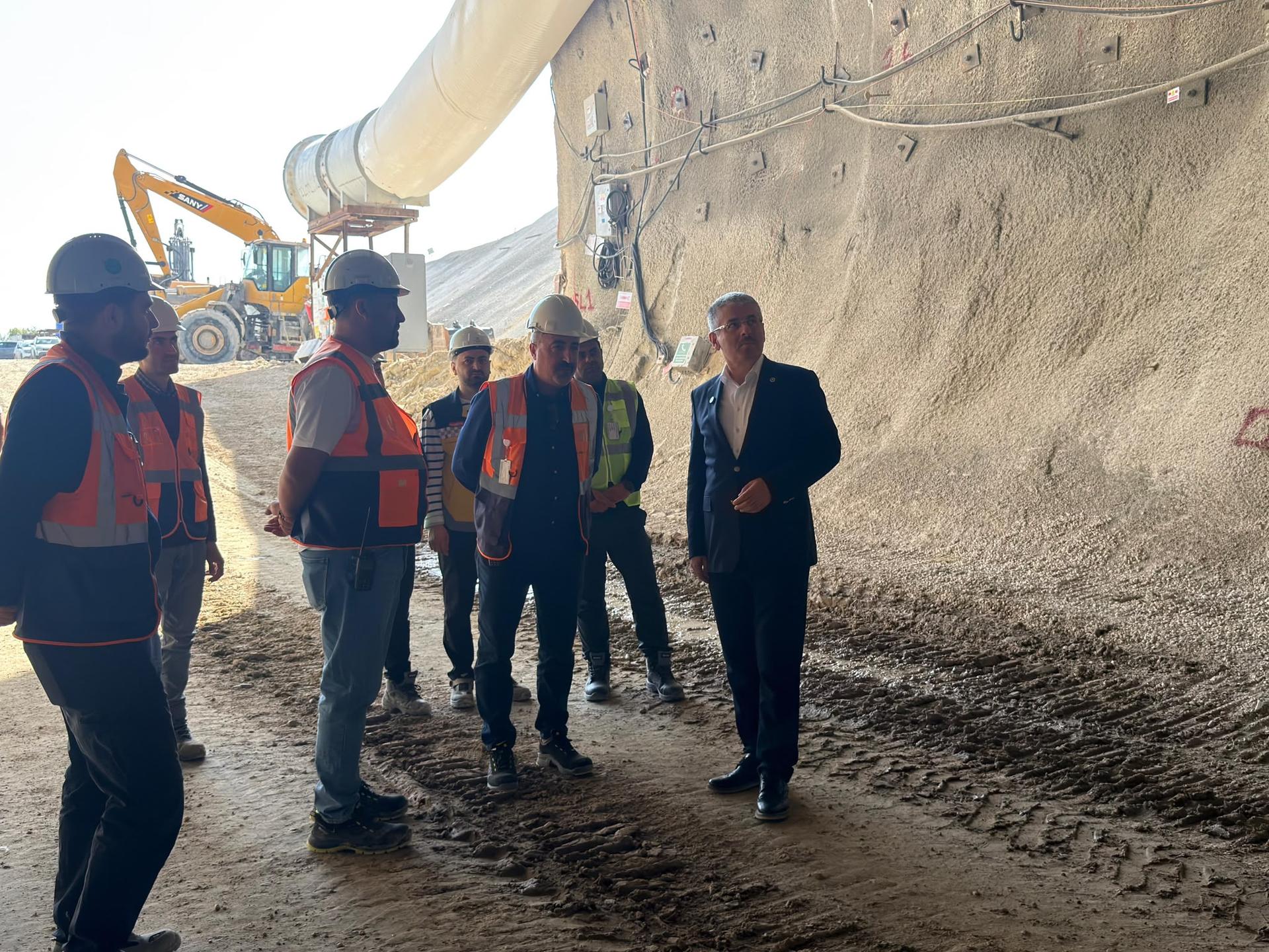 Milletvekili Çopuroğlu; “Kayseri-Ankara Yüksek Hızlı Tren hattında fiziki gerçekleşme oranı yüzde 58’e ulaştı”
