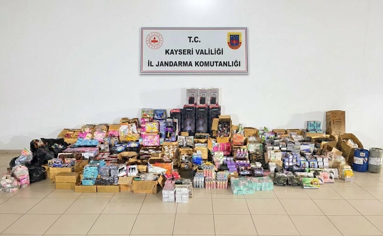 10 milyon lira değerinde gümrük kaçağı eşya ele geçirildi