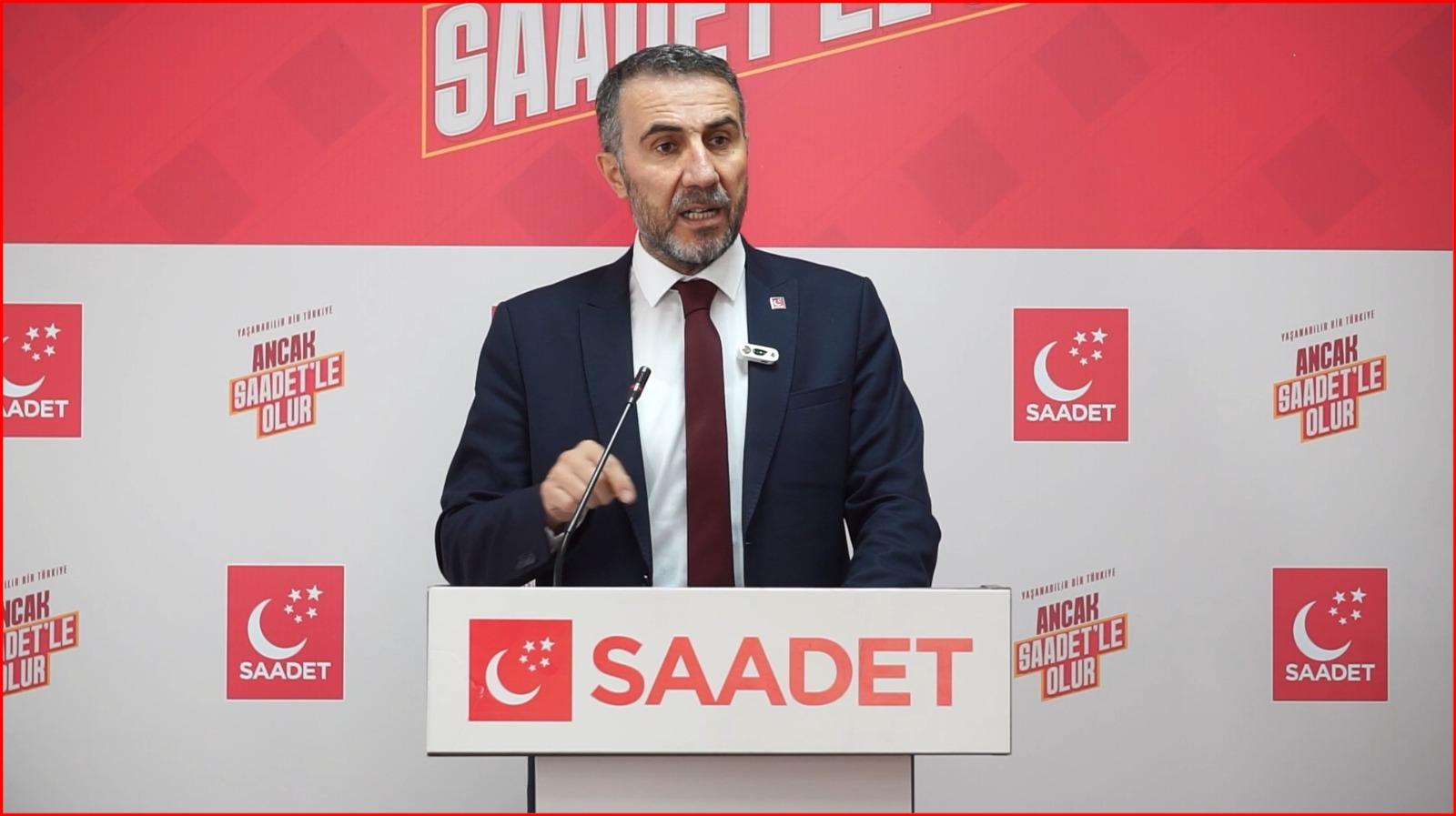 Saadet Partisi İl Başkanı Altun, “Fon vurgununun faturasını millete kesemezsiniz”