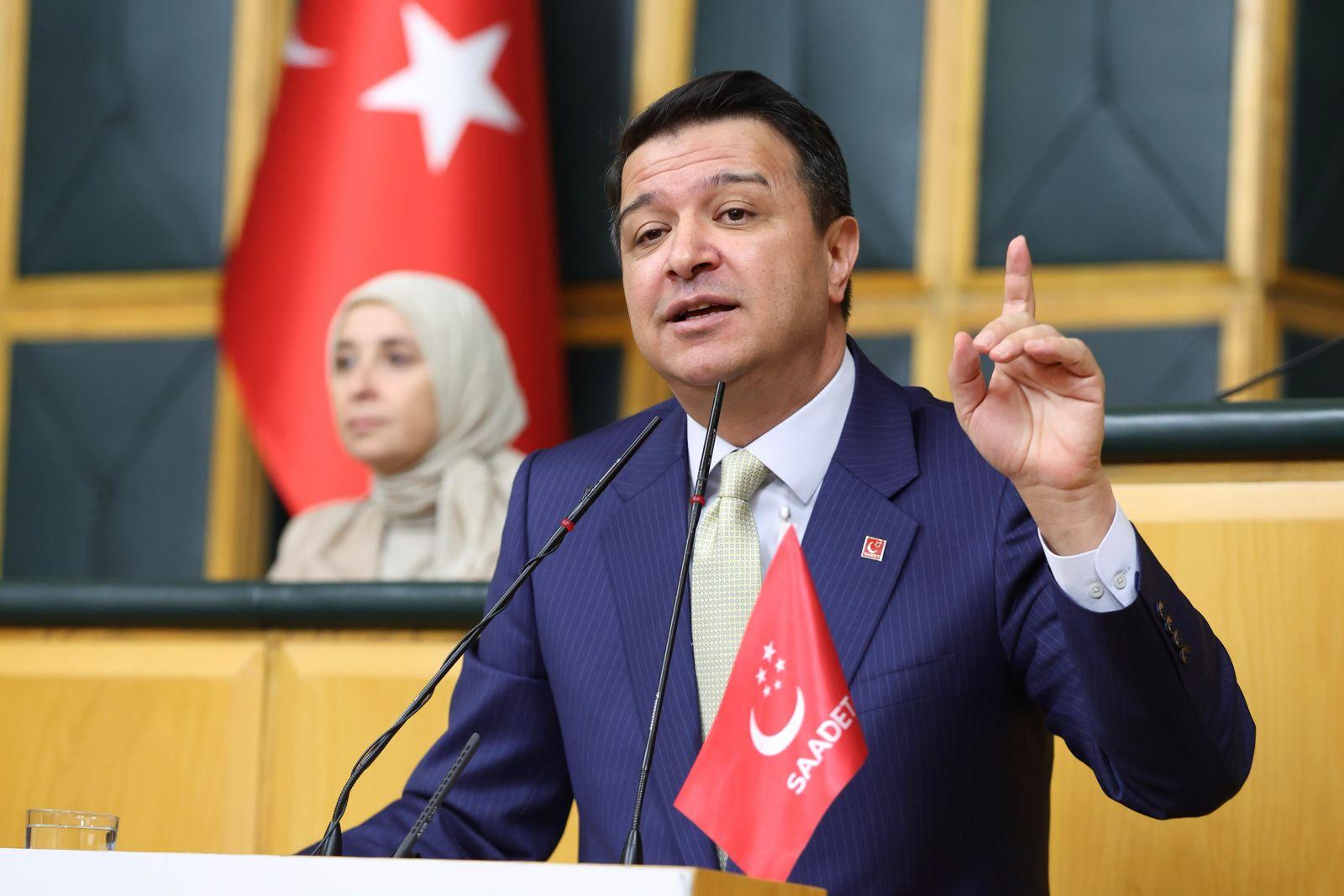 Saadet Partisi Genel Başkanı Arıkan: “Cumhurbaşkanlığı yargı makamı değildir”