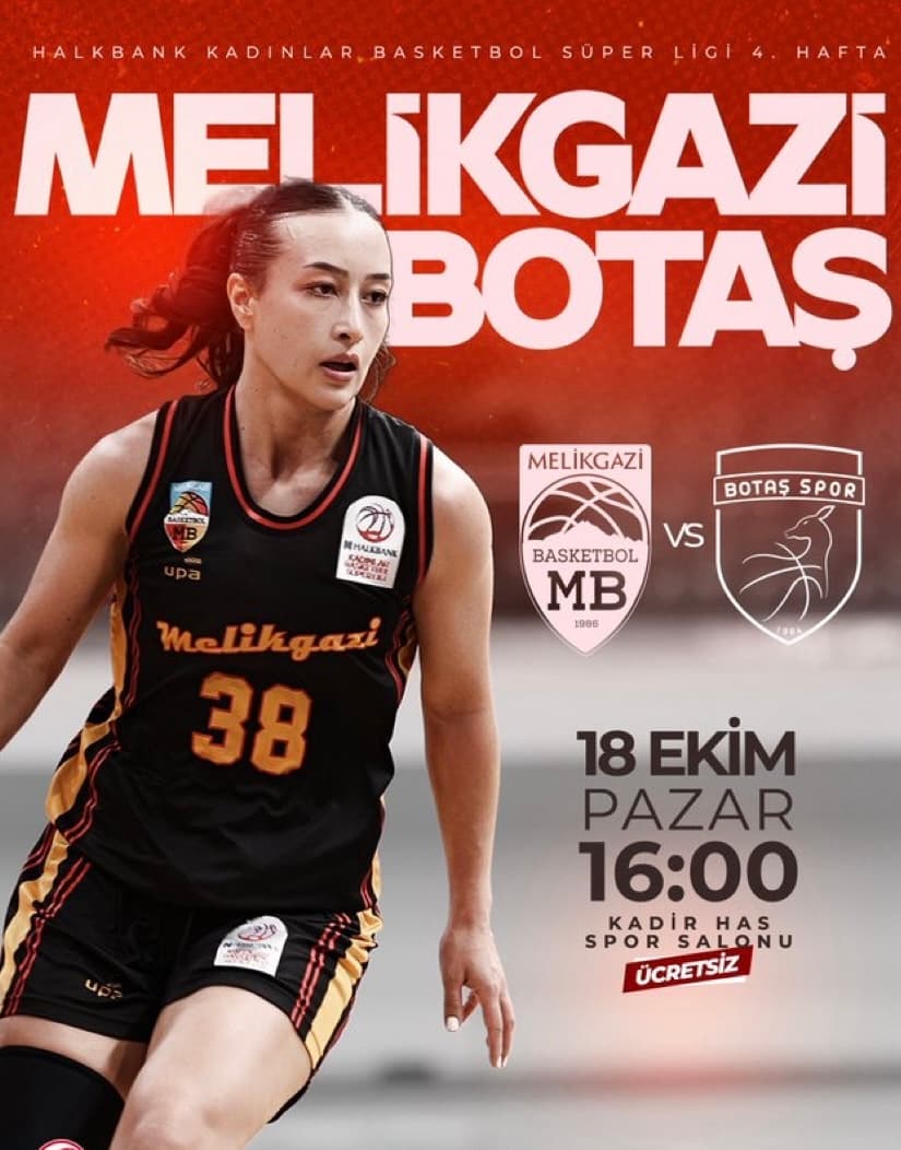 Melikgazi Kayseri Basketbol, yarın BOTAŞ’ı konuk edecek
