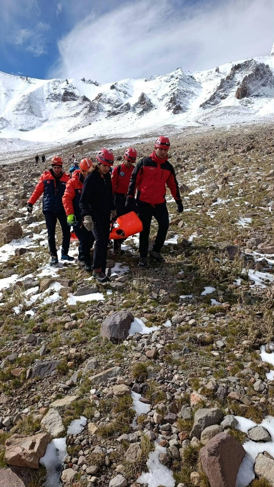 Erciyes’te hayatını kaybeten dağcının kimliği belli oldu