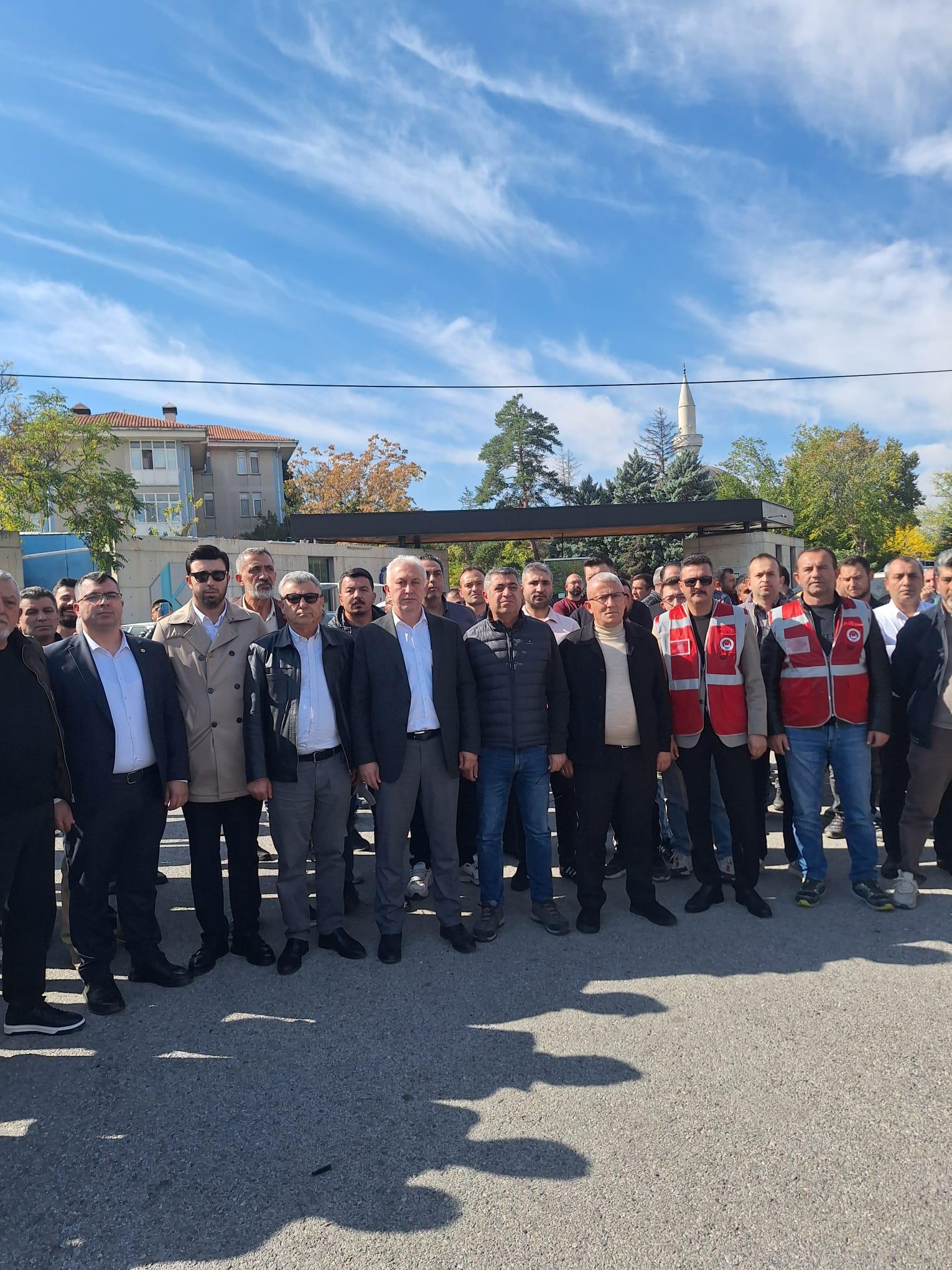 TEKSİF Genel Başkan Yardımcısı Canbaz, “Türkiye’ye örnek olacak bir helalleşmeyle ayrılmak en büyük arzumuz”