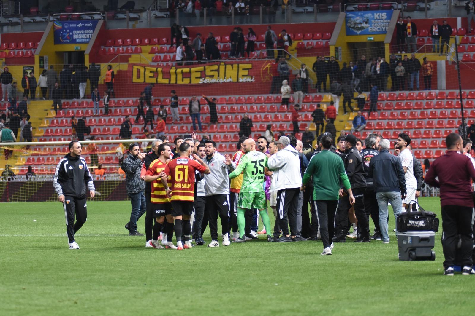 Kayserispor’a Batman Petrolspor maçı sonrası PFDK’dan ceza