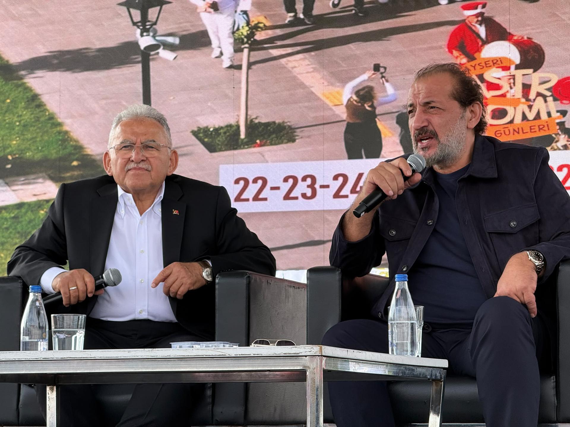 Başkan Büyükkılıç, “Gastronomi günleri bayram havası içerisinde dolup taşıyor”