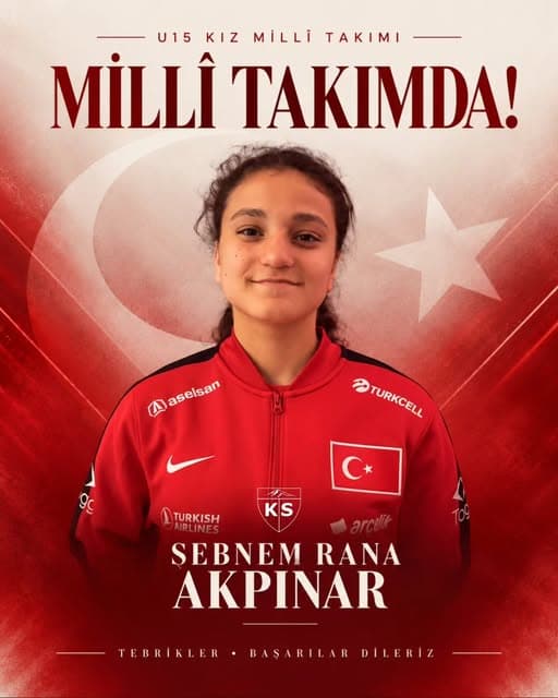 Kayseri Kadın FK’dan Hazal, Ayşe ve Şebnem Rana’ya milli davet