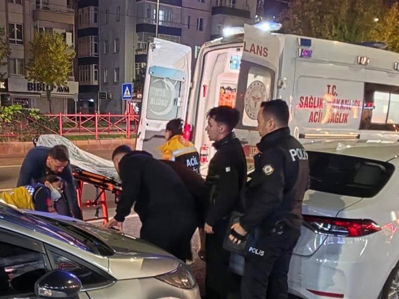 Talas’ta bıçaklı kavgada 1 kişi yaralandı